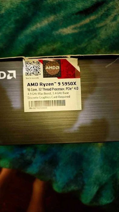 Процессор Ryzen 9 5950x