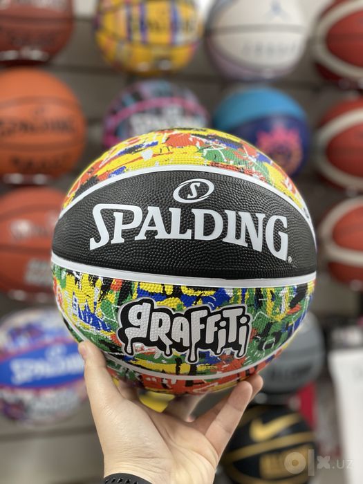 Распродажа Spalding Graffiti оригинальный баскетбольный мяч basketbol
