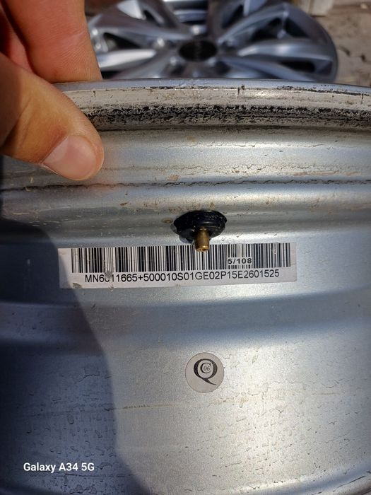 Vand jante aliaj R16 5×108