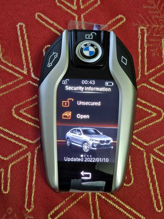 Нов Оригинален Дисплей Ключ за БМВ  IDG DK1S BMW G Серия