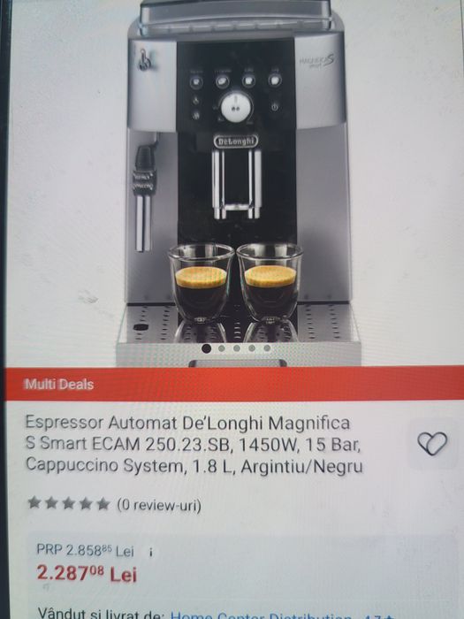 Expresor automat De'Longhi smart