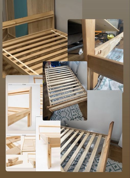 Кровать деревянная 120 на 200