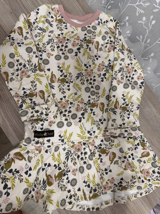 Куртка + Одежда для девочки 4 - 5 лет, платье, кофты, брюки