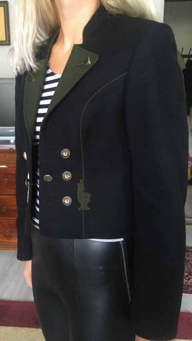 Sacou dama Marca: Costumele Gerlach nr. 36 S 80% lână