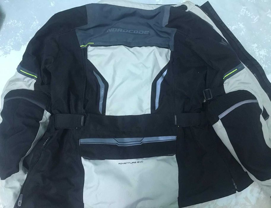 Geacă moto touring Nordcode Adventure – mărime L, ca nouă, 2 straturi