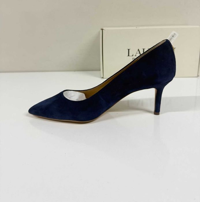 Ralph Lauren Lanette Suede Pump