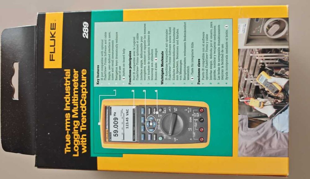 Multimetru Fluke 289_True RMS_NOU