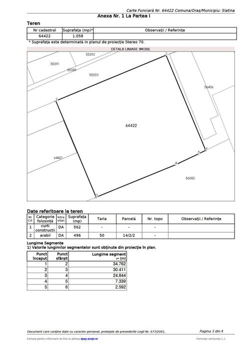 Teren în Zona A Industrială Slatina, strada Cireasov