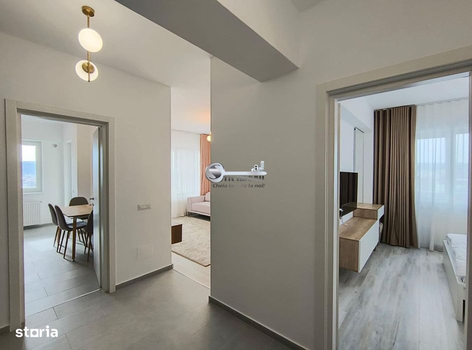 Apartament 2 camere - mobilat utilat lux - parcare subterana