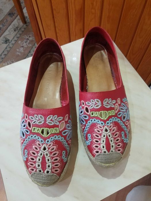 Туфли - Мокасины  из натуральной кожи. Размер 40.