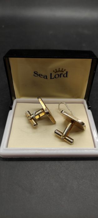 Запонки Олимпийский мишка