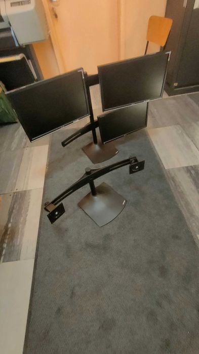 Ergotron DS100 свободностоящи стойки за 2 или4 мониторa