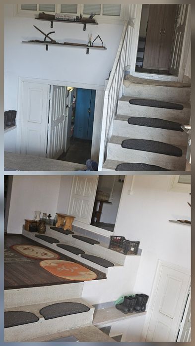 Casa 3 camere, bucatarie, baie, beci si teren 4600 mp, panouri solare