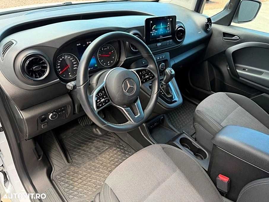 MERCEDES Citan Autoutilitara N1 furgon 2 locuri+marfa 2024 1.5CDi 95 CP E6 CutieAut AC/clima Webasto Camera, recent adus 24.815 km stare noua!