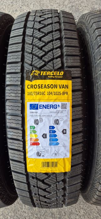 4 anvelope M+S noi Tercelo 185/75/16C,dot 2026.Pretul este pe bucata.