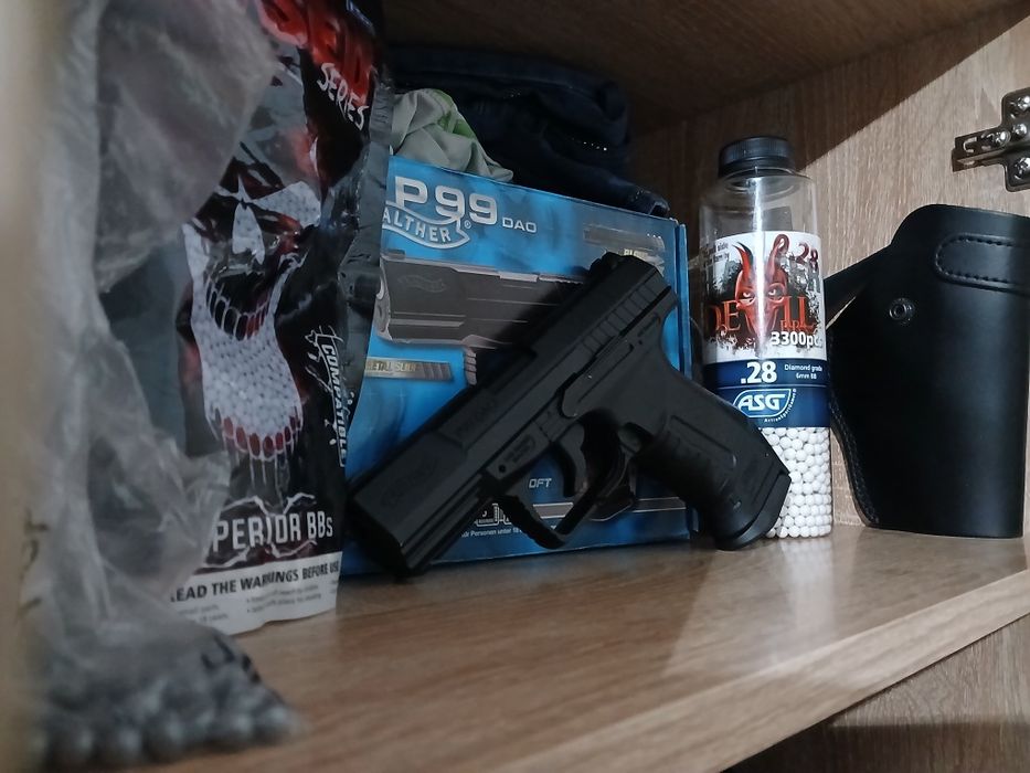 Pistol airsoft walther p99 DAO