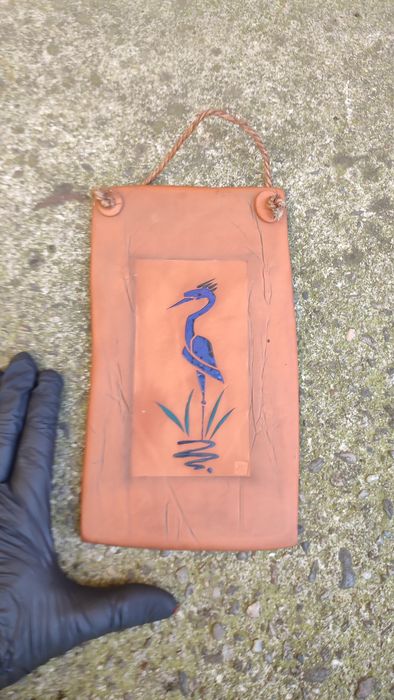 Decorațiune vintage din lut