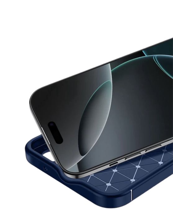 Husa Premium Antisoc model tip PIELE pentru iPhone 16 Pro / 16 Pro Max