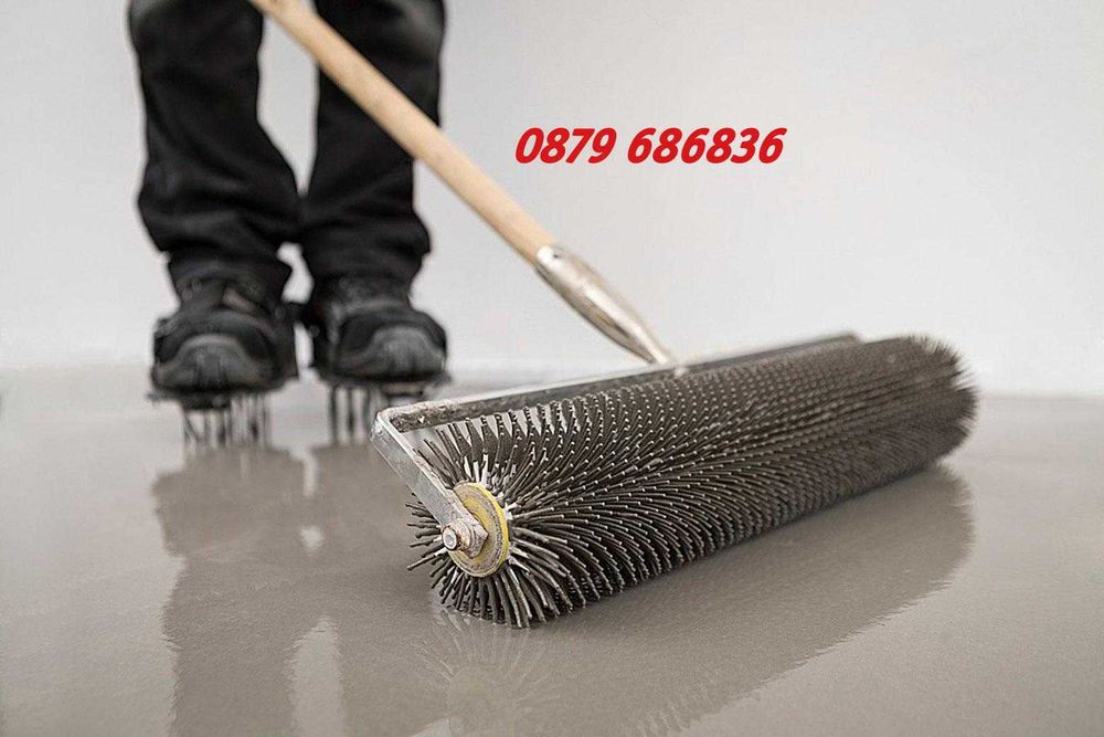 Самонивелиращ под. Саморазливна замазка. Епоксиден и полиуретанов под