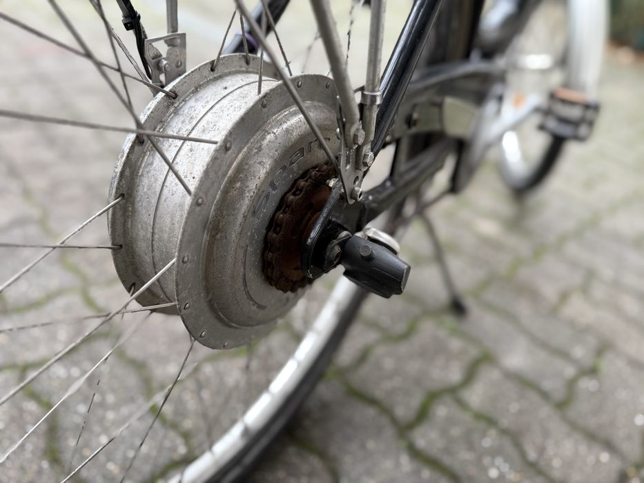 Bicicleta de dama electrica