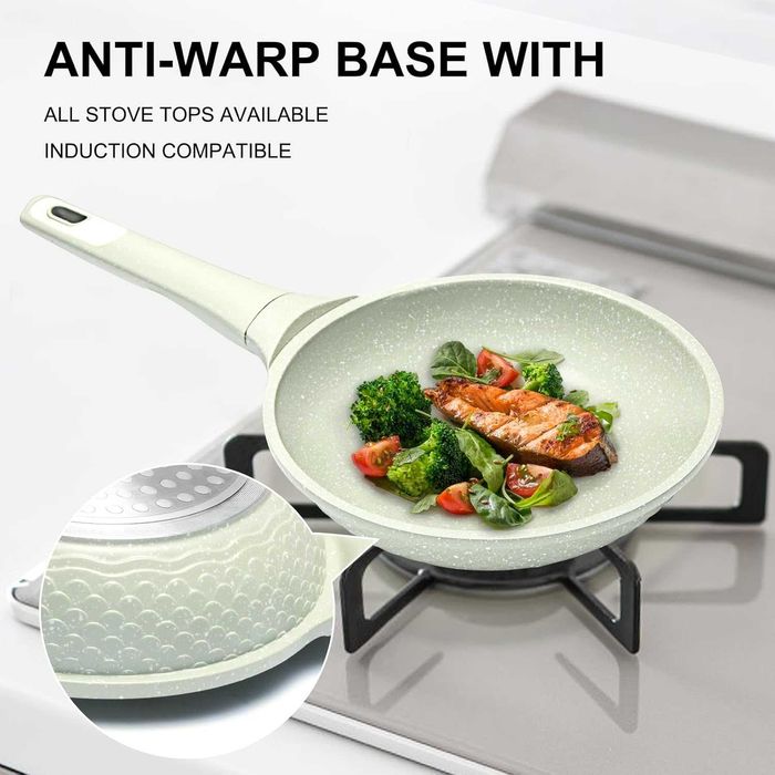 Тиган DYGG 20 см с незалепващо покритие и стъклен капак