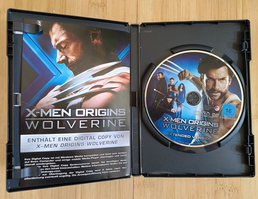 DVD Филм "X-Men Origins: Wolverine" – Extended Version (Немско издание) (2009)