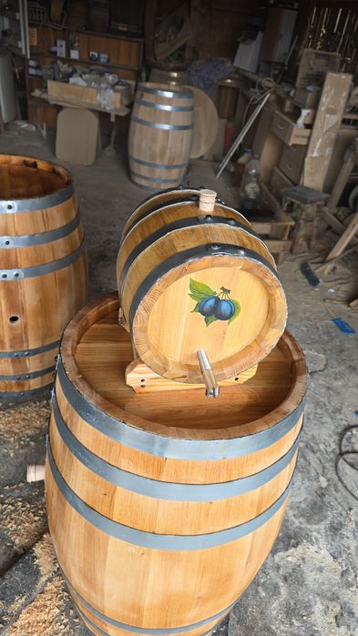 Butoi lemn salcâm 10l