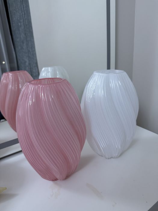 Вазы, стекло новые