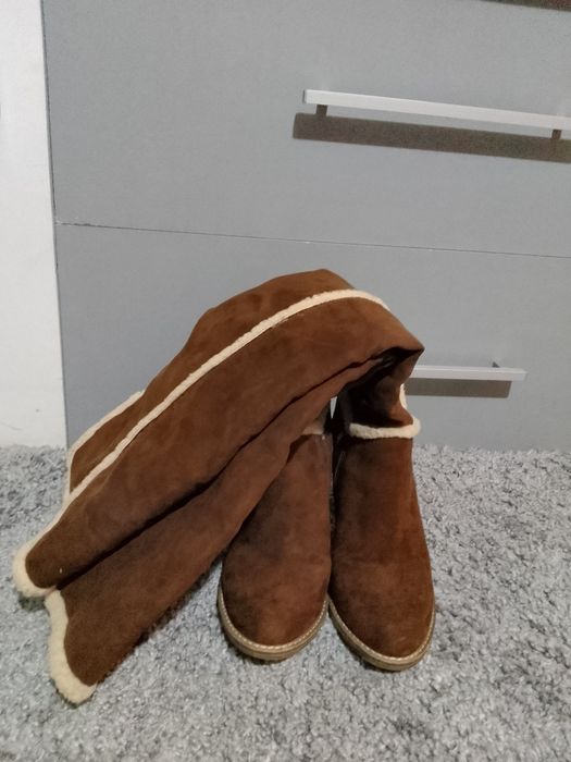 Cizme femei piele întoarsă