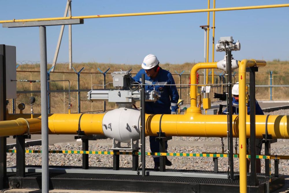 Газификация Текели