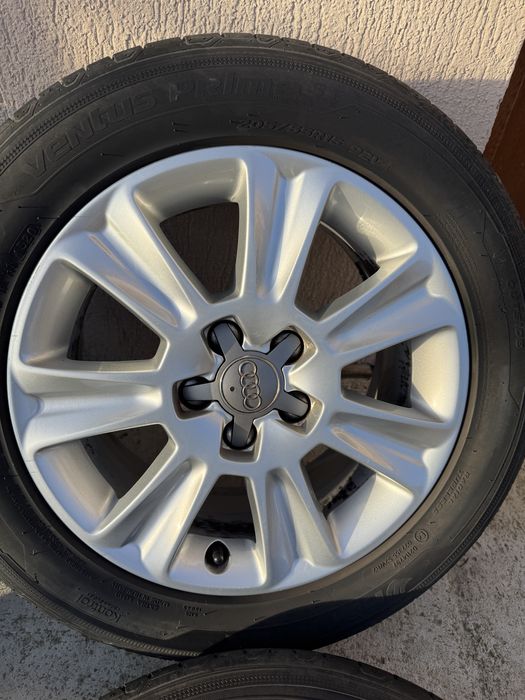 Roti / jante Audi VW R15 ET 34 5x112 cauciucuri vara 205/55/15