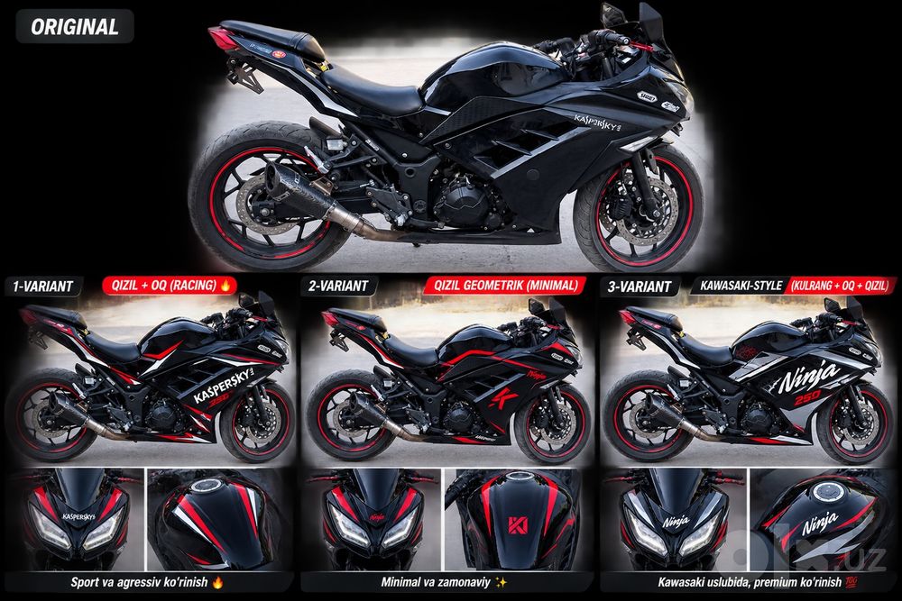 Ninja moto naxadu choperga boshma bosh abmen bor gaplashamza