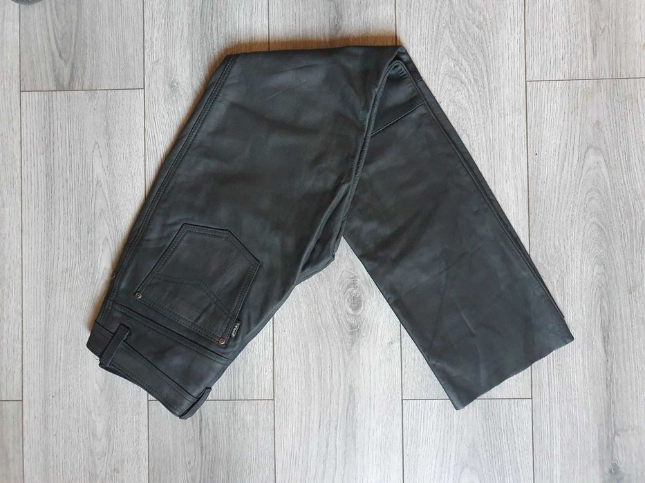 Pantaloni de piele POLO "Jamming Regular Cut" Marimea 40 (Talie 74 cm)