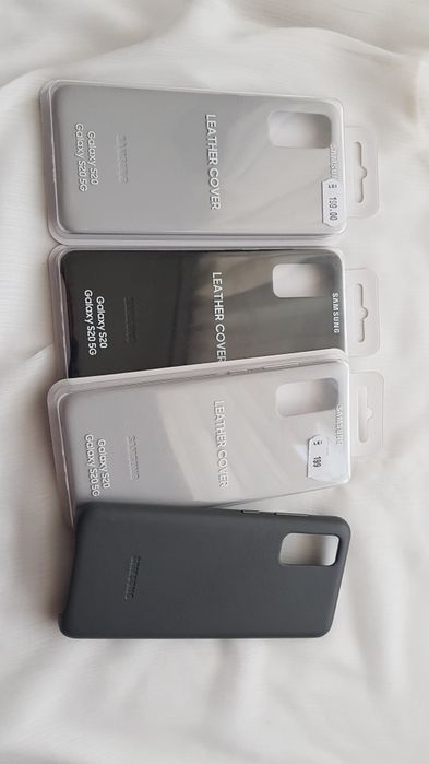Husa Piele Naturala Originala Samsung Galaxy S20 noua!Eleganta,leather