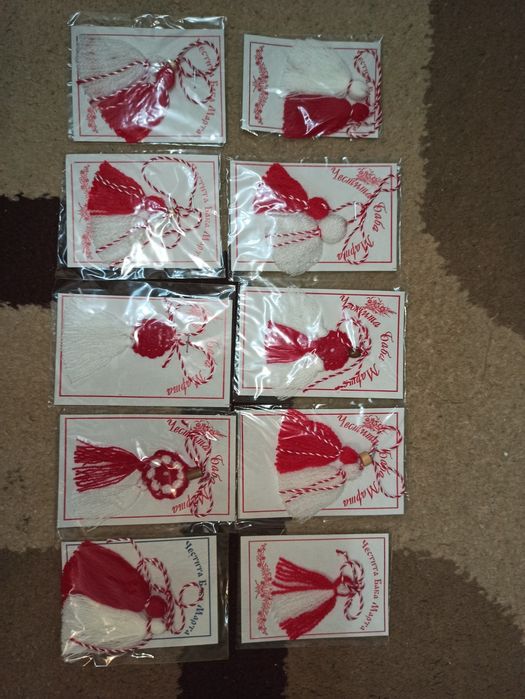 Нови  Мартеници за Баба Марта