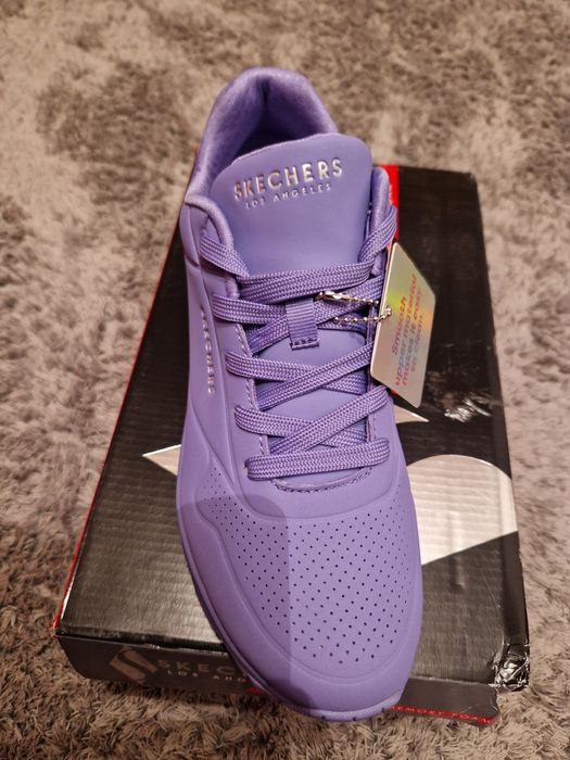 Adidași Skechers noi, culoare mov, cu memory foam