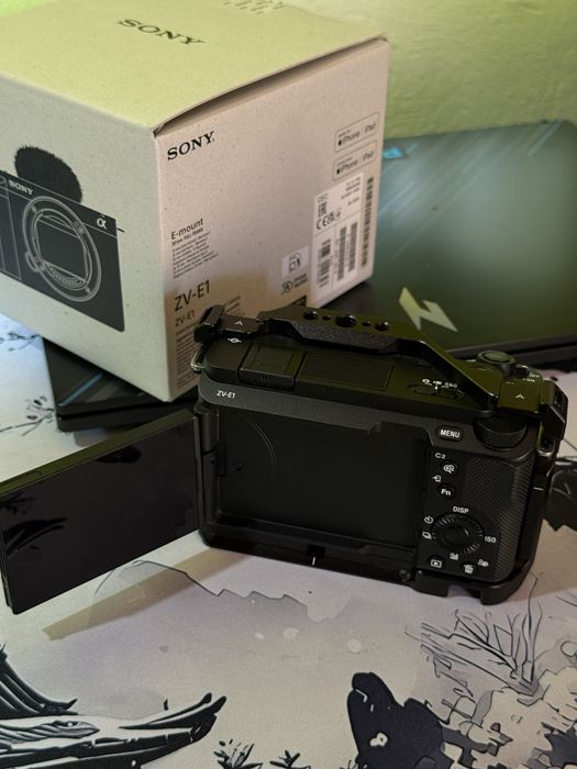 Камера Sony ZV-E1 с объективами и стабом