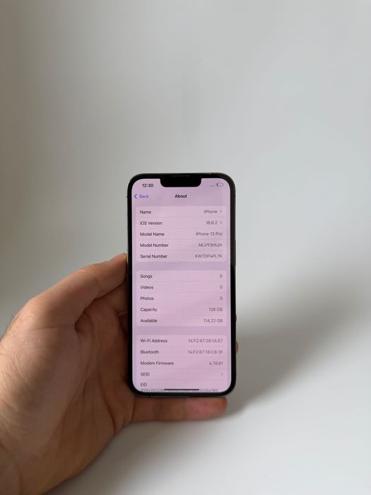 iPhone 13 Pro 128GB Graphite | 90 % Батерия |