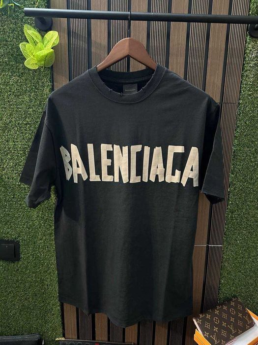 Тениска Balenciaga (варен памук)