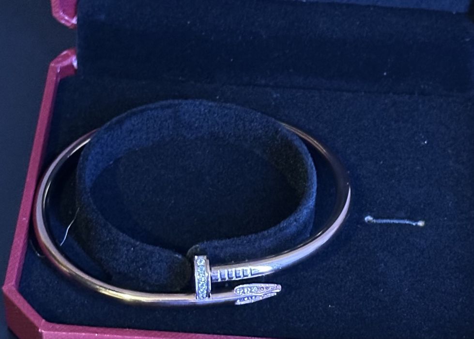 Нова Дамска Гривна Cartier Juste un Clou Bracelet 17 CM