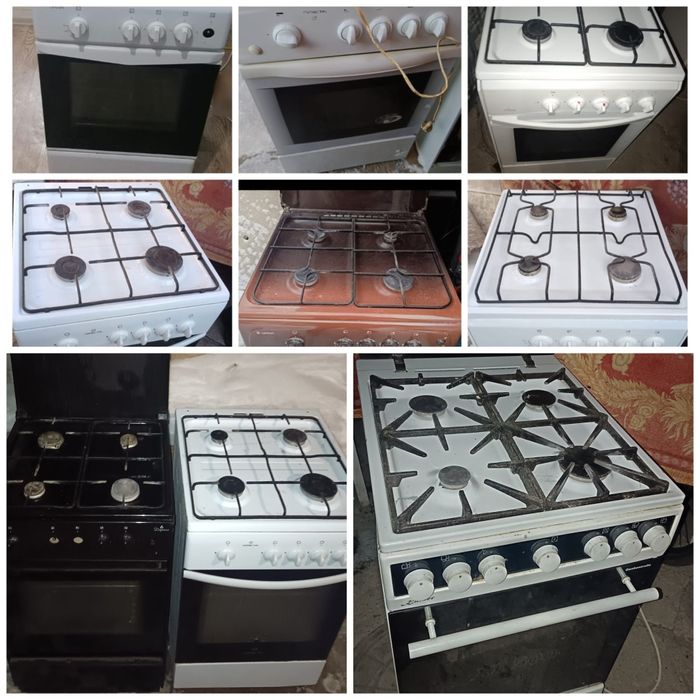 Газ плиты разные