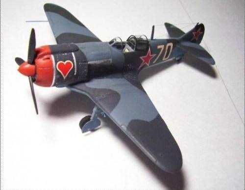 Сборная модель самолета Ла-5ФН (Smer, 1:72)