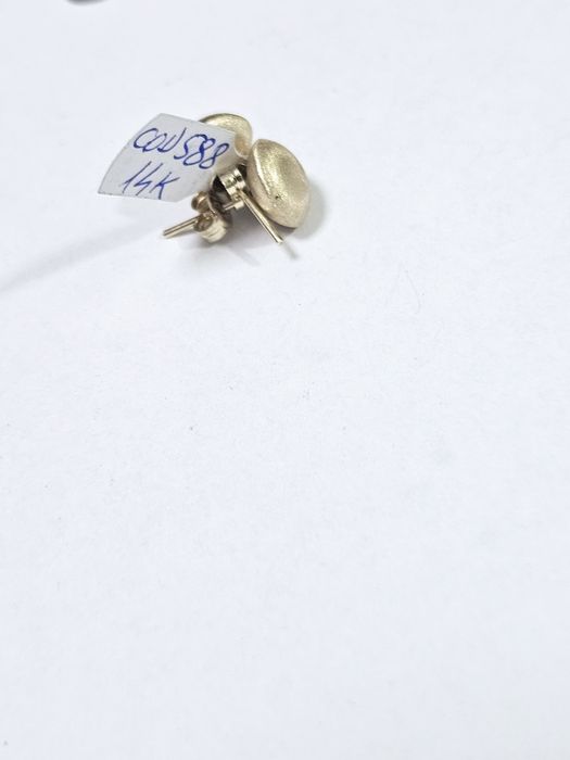 Vand cercei din aur 14 k 2 g cod 588