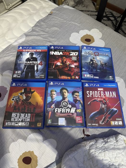 Диски для Ps4 в идеальном состоянии