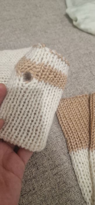 Шапка, шал и ръкавички без пръсти с Кашмир и мерино