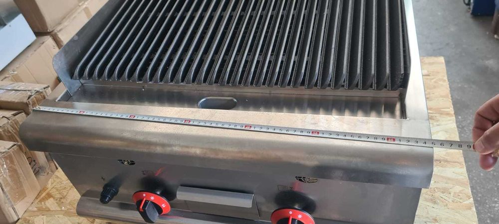 REDUCERE Grill gaz cu roca vulcanica 2 zone -TRANSPORT GRATUIT