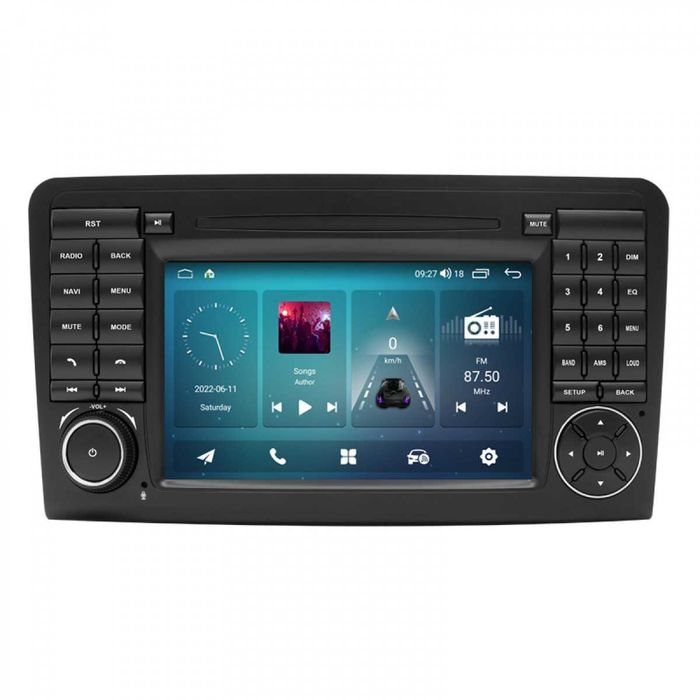 7-инчова Android мултимедия за Mercedes ML W164 GL X164 + CarPlay + Подарък камера