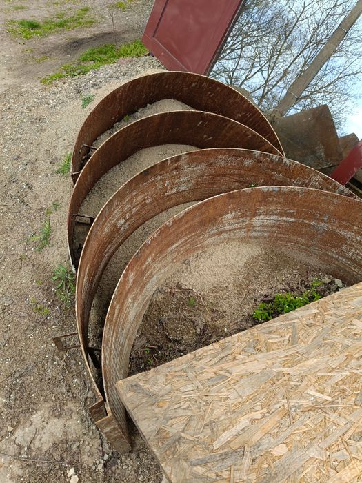 Кофраж за циментови пръстени с размери Фи 1000