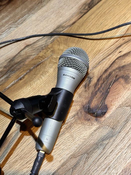 Microfon + stand Samson Q1U, USB, impecabil