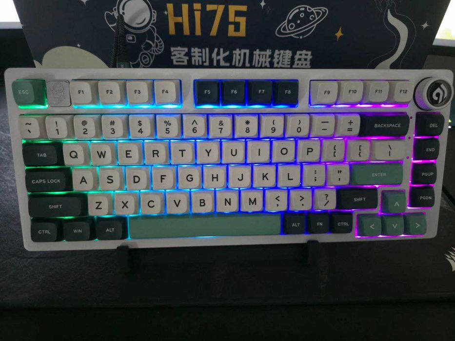 Tastatura mecanica LEOBOG Hi75 75% hot-swap RGB gasket, carcasa metal